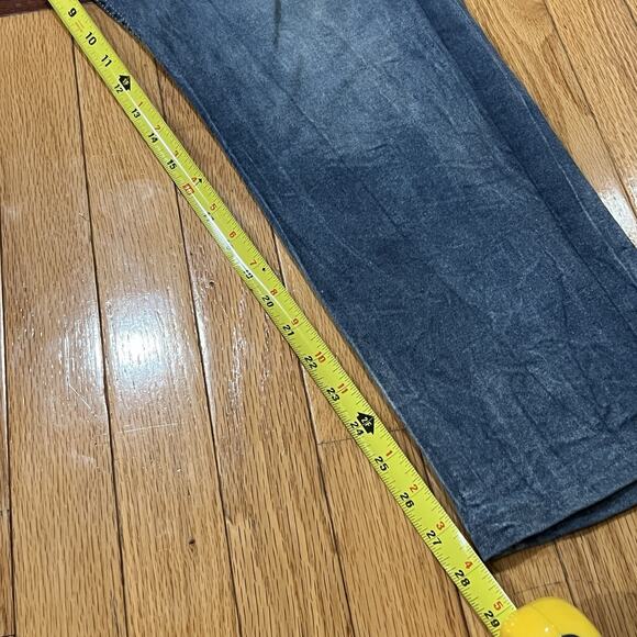 VTG Ecko Unltd Jeans Mens 36x28 Blue Straight Baggy Streetwear Skater Denim - Picture 13 of 14